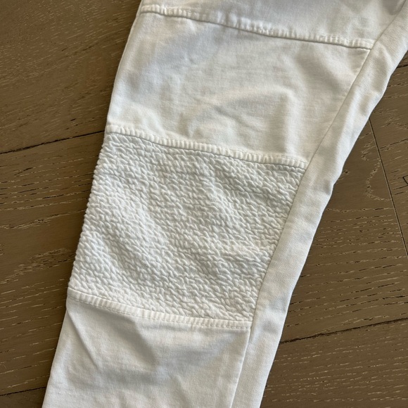 Venti6 White Textured Jogger Pants - Picture 2 of 5